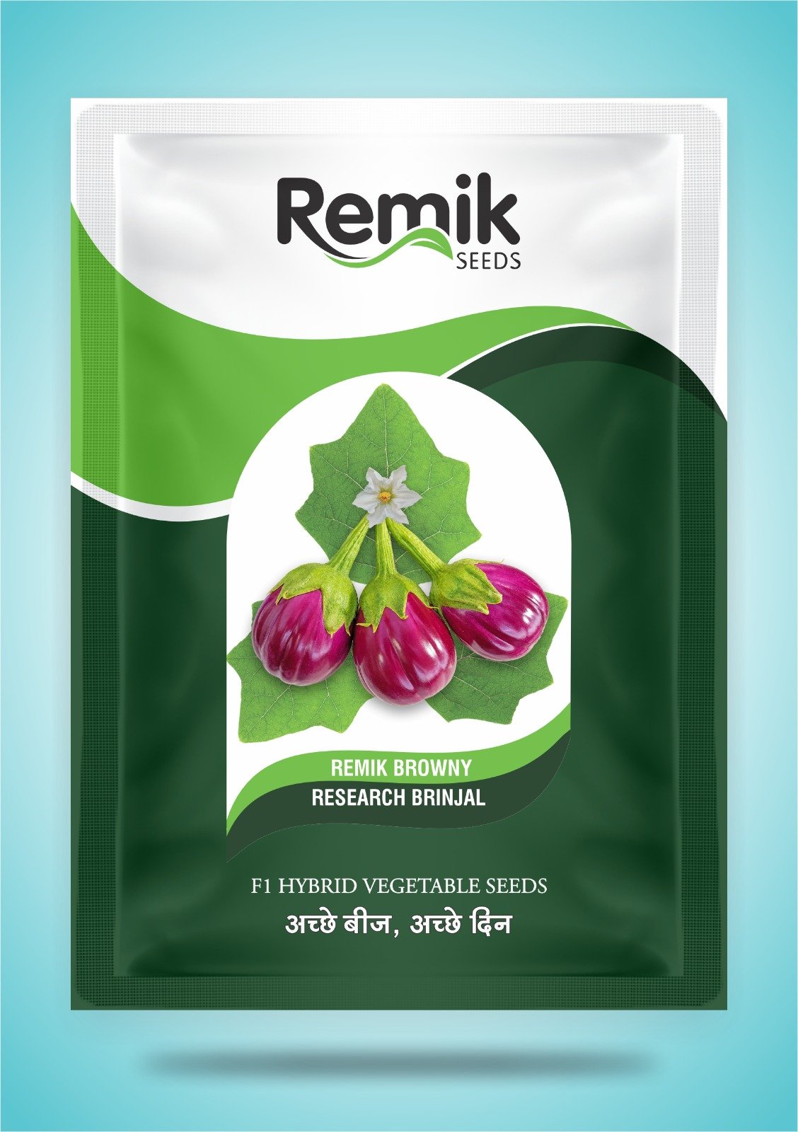 Research brinjal - Remik Browny - 2 gm